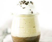 homemade snickers pudding parfait