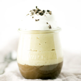 homemade snickers pudding parfait