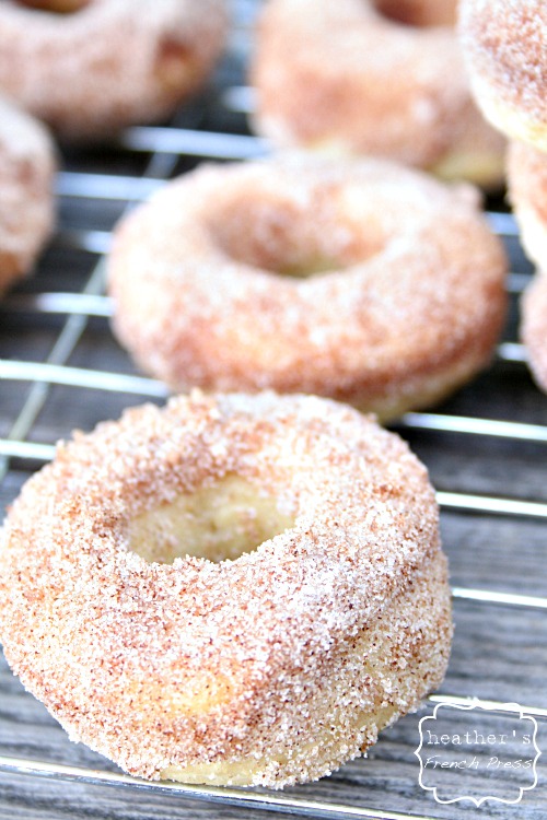 cinnamon buttermilk doughnuts