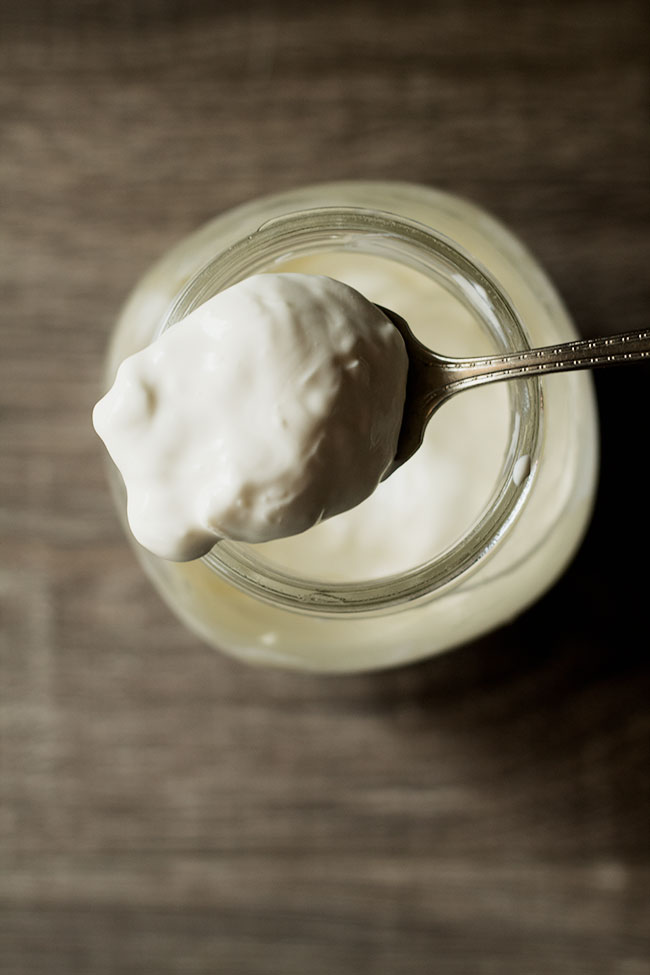 easy, homemade creme fraiche