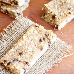 banana bread bars
