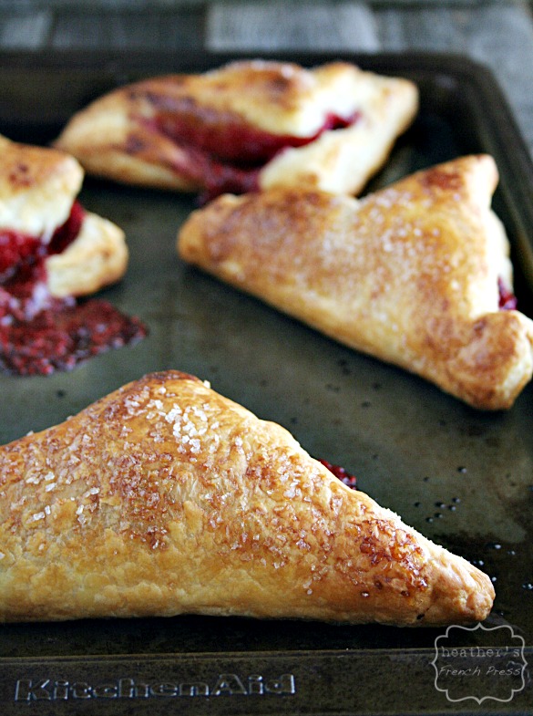 Raspberry Turnovers