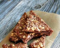 dark chocolate brownie bark
