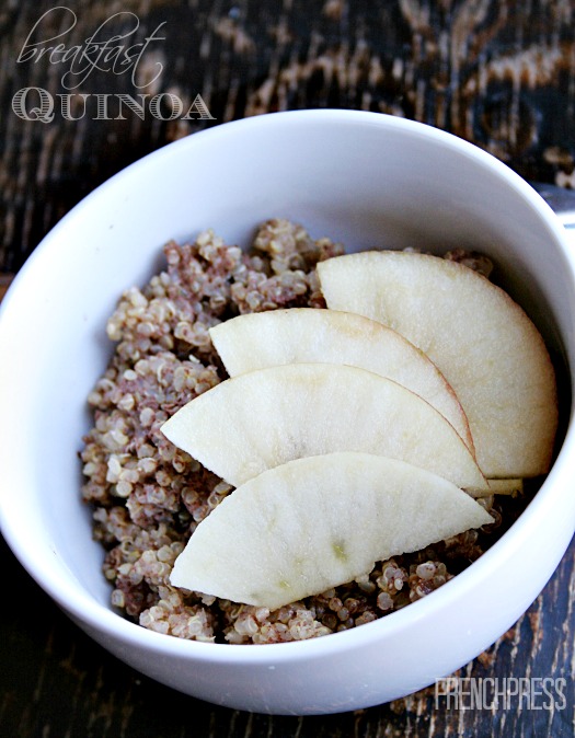 Breakfast Quinoa Bowl - heathersfrenchpress.com #breakfast