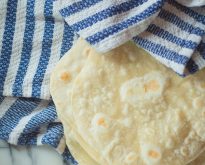 homemade flour tortillas