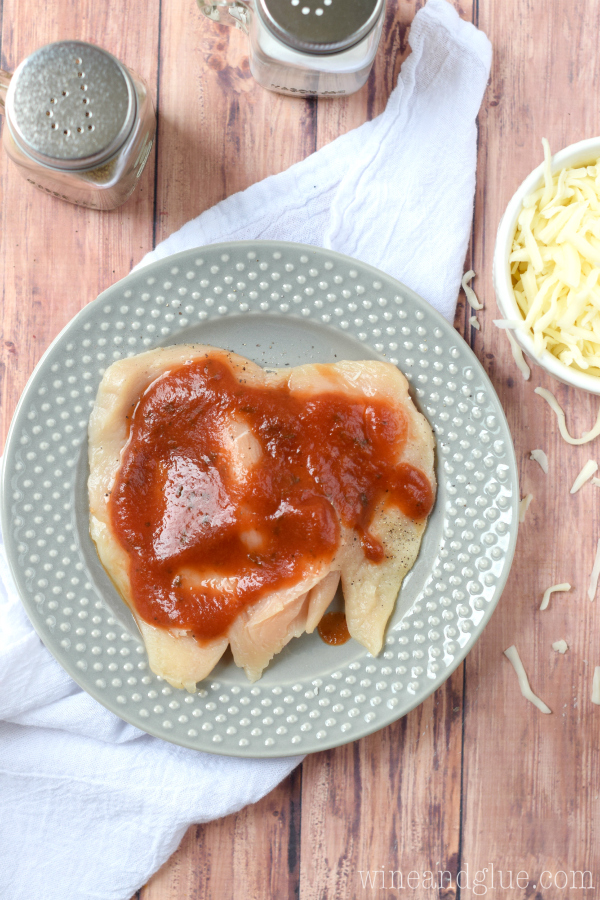 pizza stuffed chicken