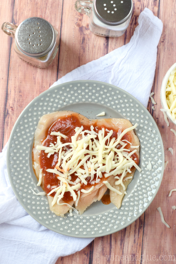 pizza stuffed chicken