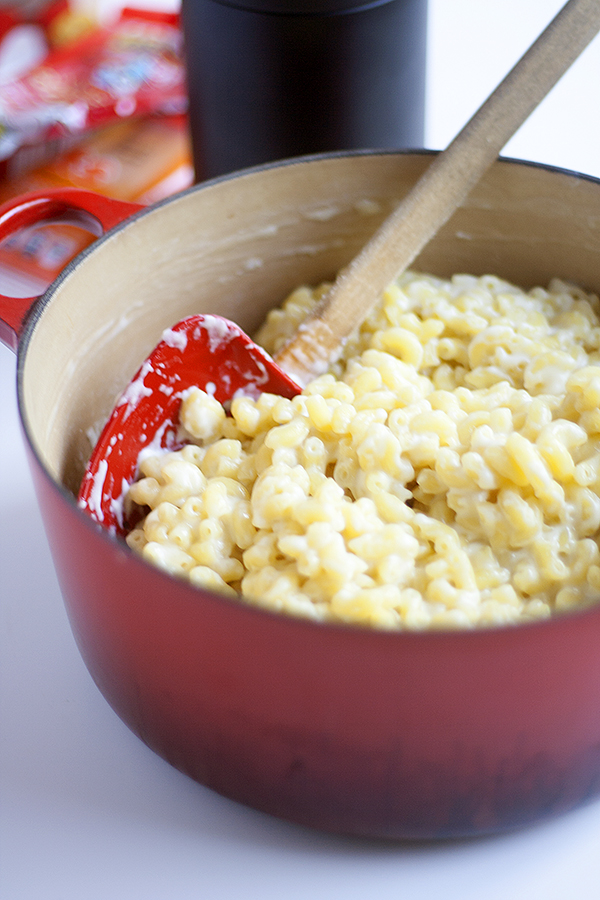 @Horizon_Organic easy 3 ingredient one pot mac and cheese