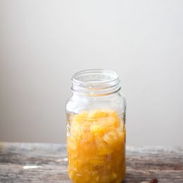spiced apple jam