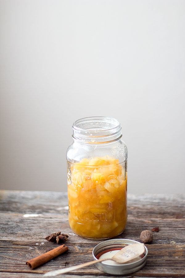 spiced apple jam
