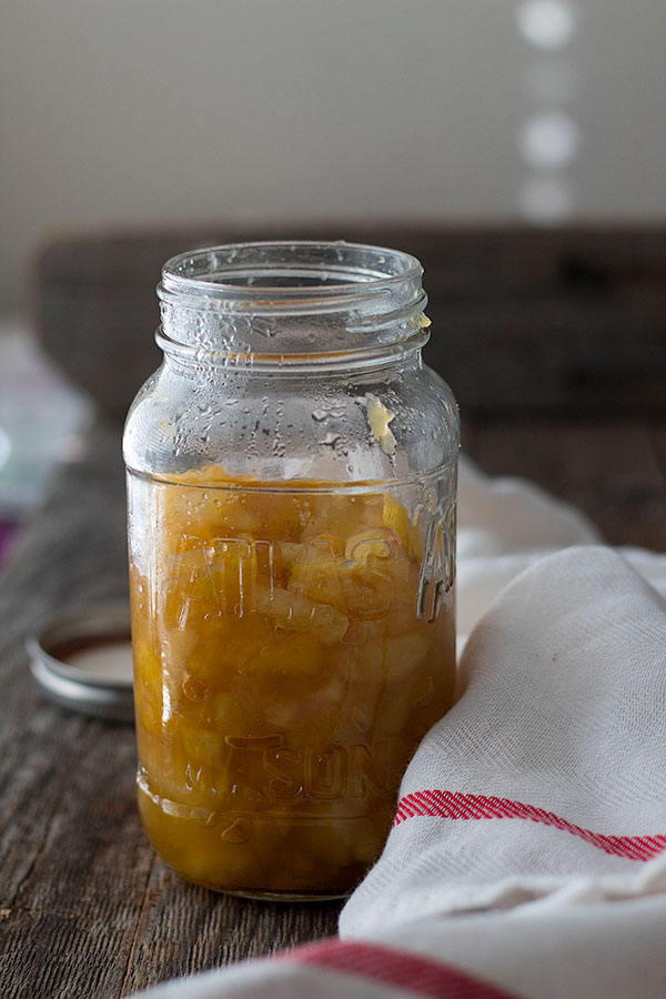 spiced apple jam