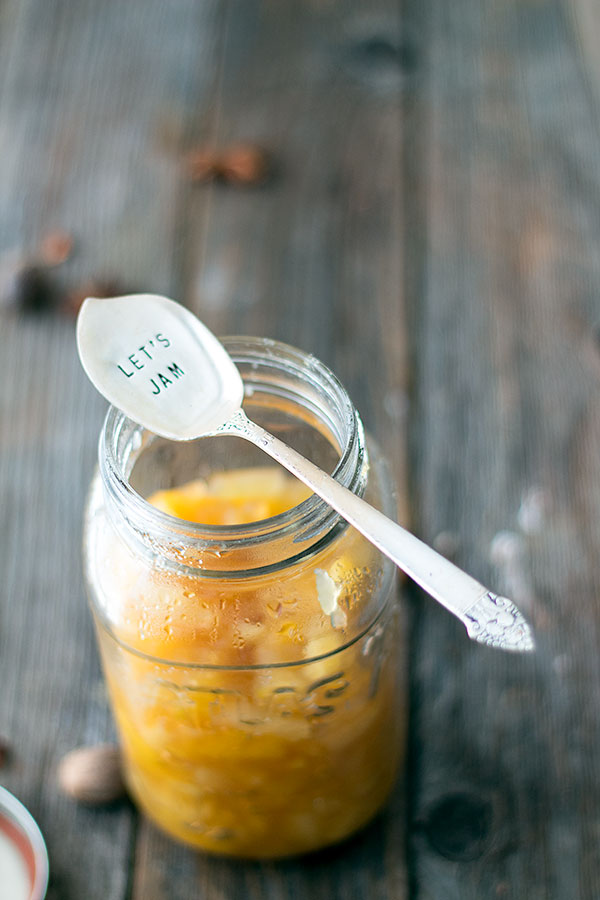 spiced apple jam