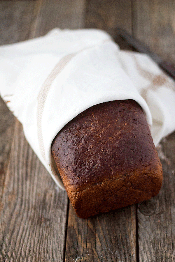 molasses oat bread