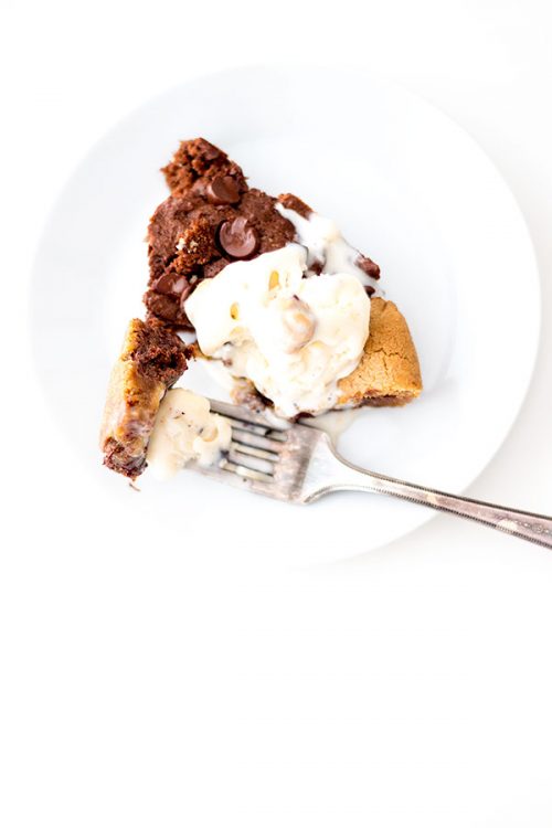 single serving skillet brookie