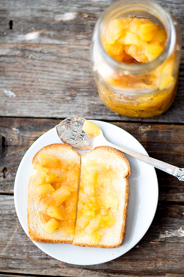 spiced apple jam