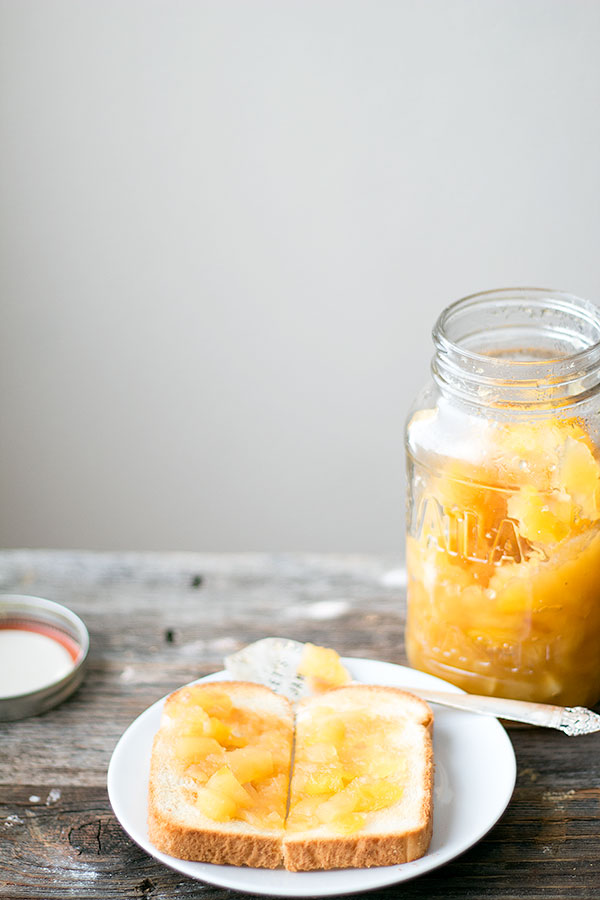 spiced apple jam
