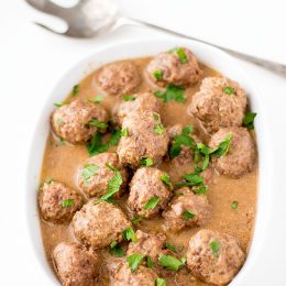 slow cooker swedish metballa