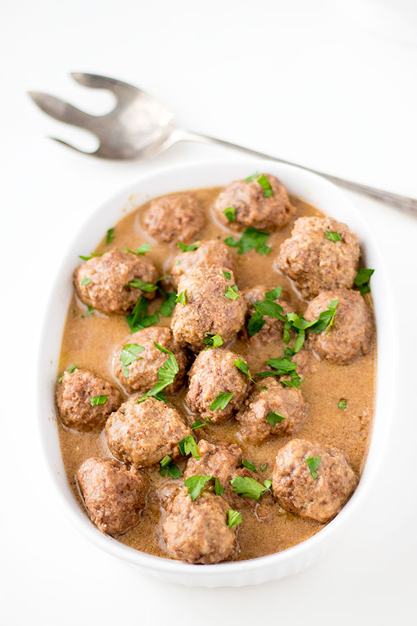 slow cooker swedish meatballs