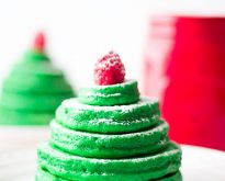 christmas tree pancakes