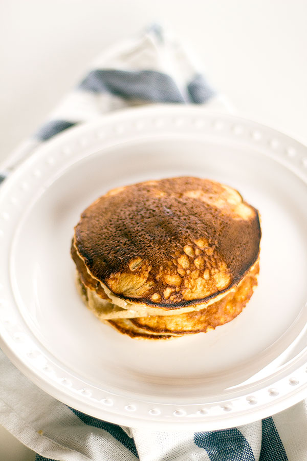 now you can have pancakes for breakfast and stick to your weight watchers points, this whole stack for 0 points!