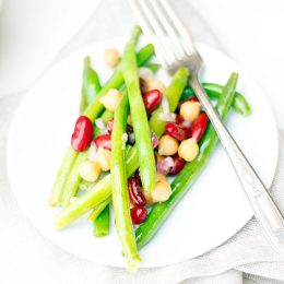 a summer bbq and picnic classic | easy three bean salad