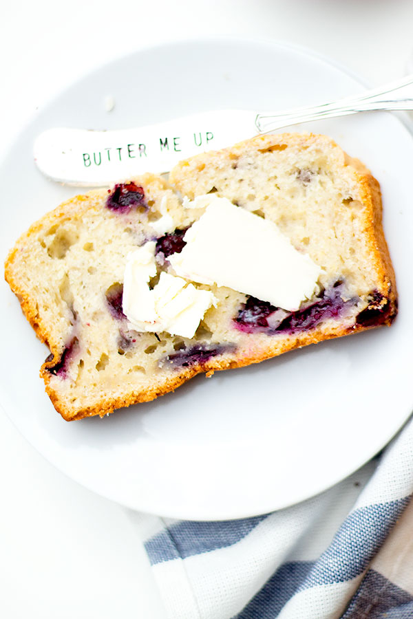 blueberry yogurt pancake bread
