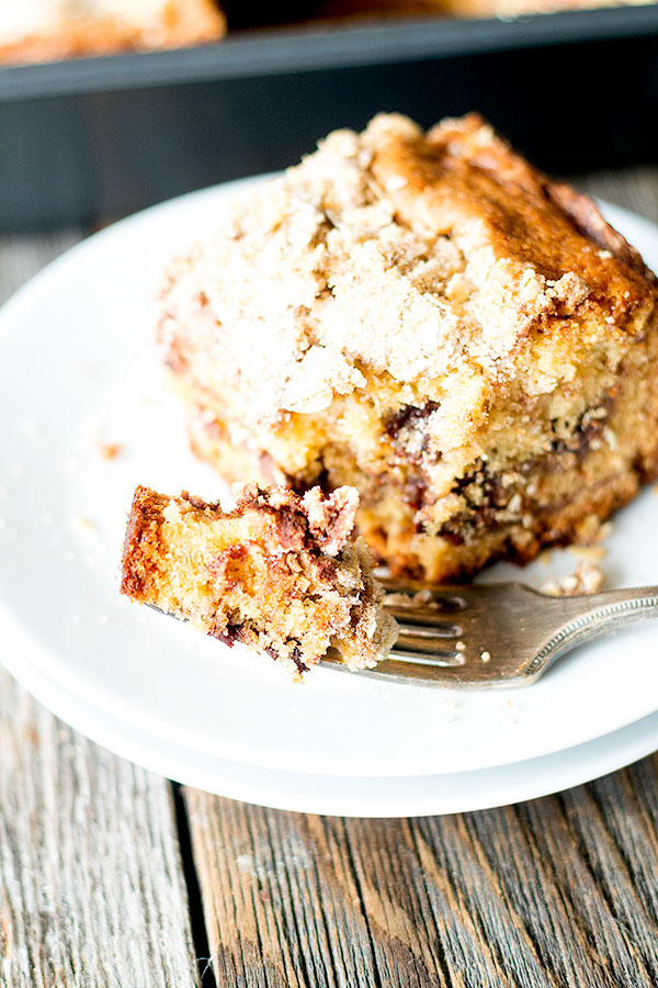chocolate chip coffee cake