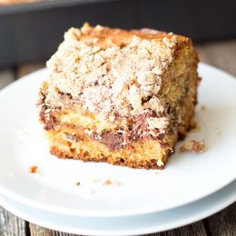chocolate chip coffee cake
