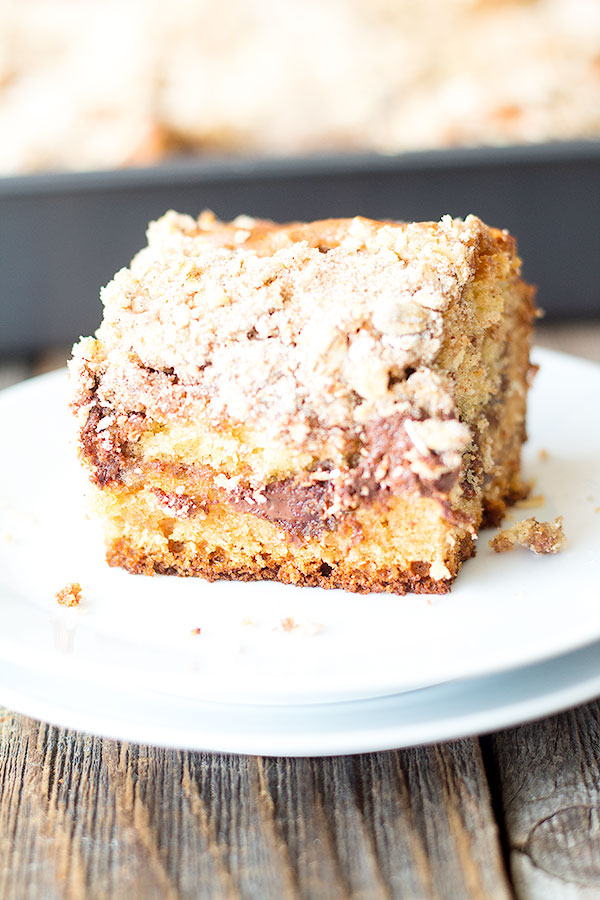 chocolate chip coffee cake
