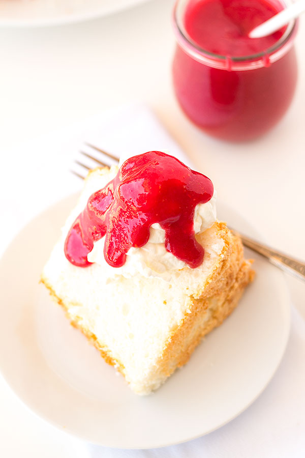 really simple raspberry sauce