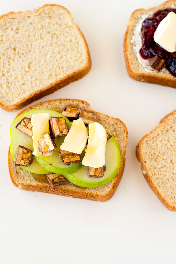 halloween candy grilled cheese