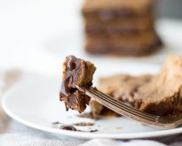 browned butter dark chocolate chunk cookie bars