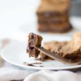browned butter dark chocolate chunk cookie bars