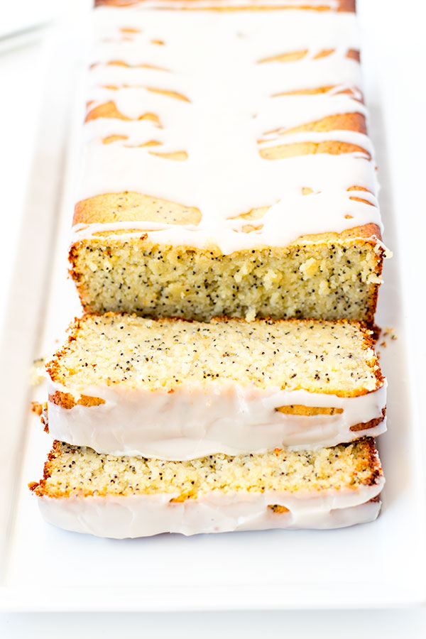 low carb lemon poppyseed quick bread
