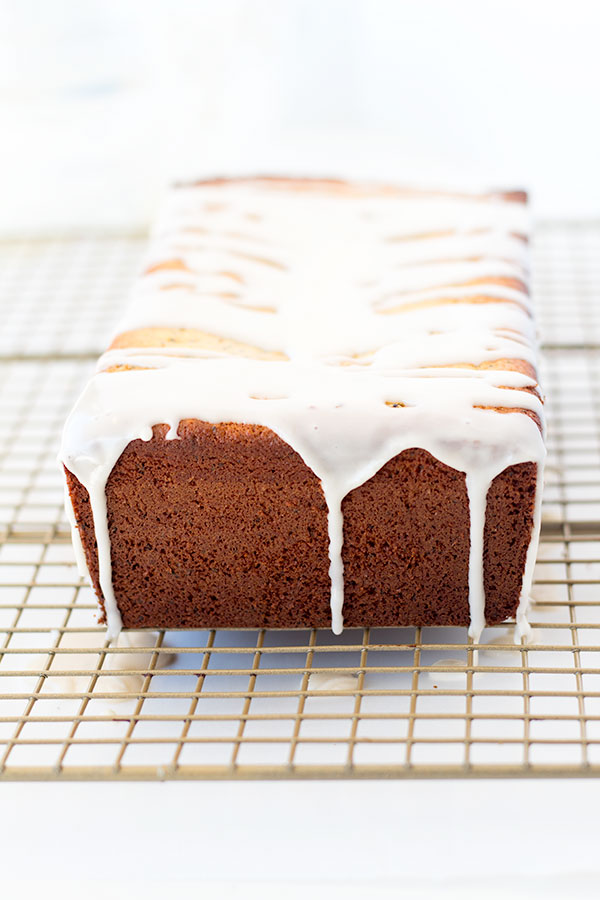low carb lemon poppyseed quick bread