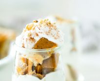 pumpkin pie breakfast parfait