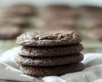 dark chocolate snickerdoodles
