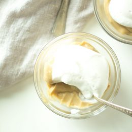 homemade butterscotch pudding