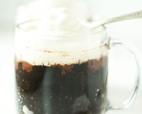 double dark chocolate mug cake