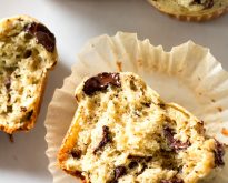 malted banana chocolate muffins. just as delicious as a snack or even dessert as they are for breakfast or brunch