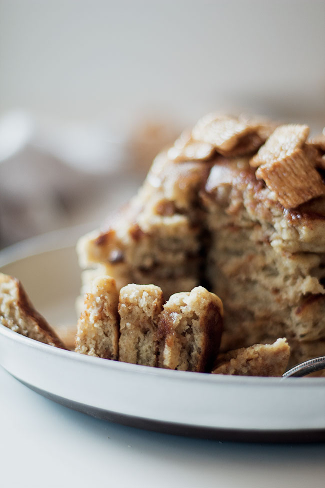 cinnamon toast crunch pancakes