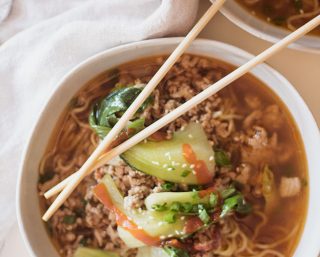 easy tan tan ramen noodles