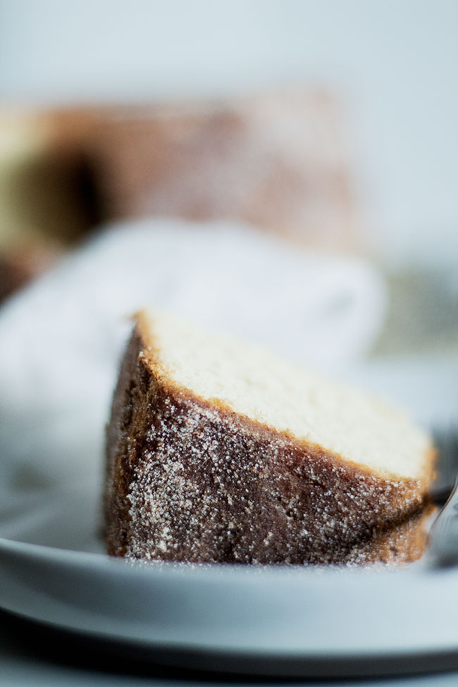 old-fashioned apple cider doughnut cake