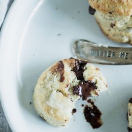the perfect addiiton to any holiday brunch menu | chocolate cardamom scones