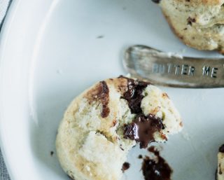 the perfect addiiton to any holiday brunch menu | chocolate cardamom scones