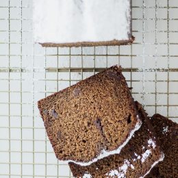 the ultimate holiday quick bread | chocolate banana gingerbread