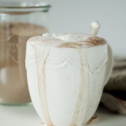 celebrate the season with this delicious gingerbread hot cocoa mix | makes a great holiday gift too!