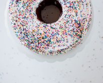 easy homemade funfetti bundt cake with cream cheese frosting