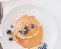 sourdough oat panakes