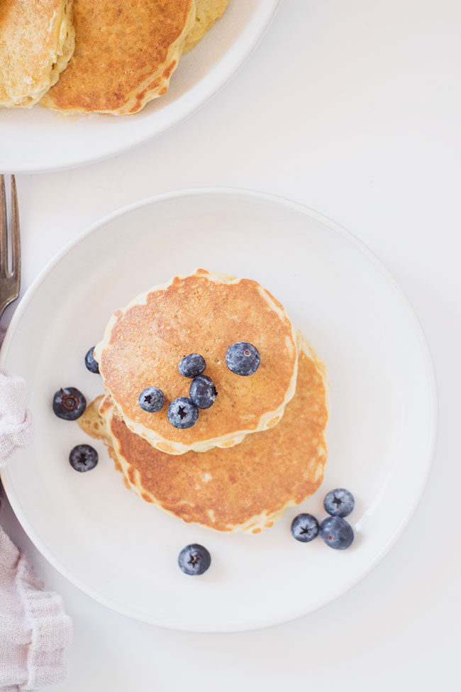 sourdough oat panakes